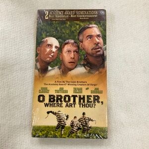 O Brother, Where Art Thou? VHS 2000 George Clooney NEW SEALED